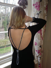 Load image into Gallery viewer, Freya Shimmering and Glistening Tri-Colour Glass Stone Bead Necklace