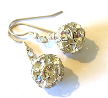 Load image into Gallery viewer, Flora Crystal Ball Earrings