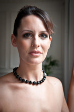 Load image into Gallery viewer, Sophie Swarovski® Crystal Pearl Necklace with Single Crystal Ball