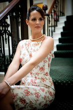 Load image into Gallery viewer, Sophie Swarovski® Crystal Pearl Bracelet with Trio of Sterling Silver Balls. Optional Heart Drop