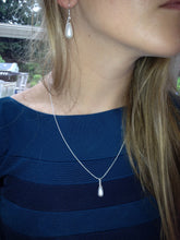 Load image into Gallery viewer, Lucy Pear Shaped Swarovski® Crystal Pearl Drop Necklace