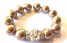Load image into Gallery viewer, Discontinued Colour Sophie Swarovski® Crystal Pearl Bracelet with Single Crystal Ball