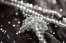 Load image into Gallery viewer, Freya Shimmering and Glistening Tri-Colour Glass Stone Bead Necklace