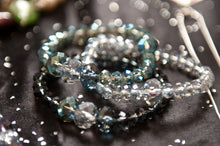 Load image into Gallery viewer, Freya Shimmering and Glistening Glass Stone Bracelets
