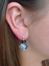 Load image into Gallery viewer, Freya Shimmering and Glistening Glass Stone Earrings