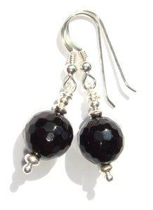 Freya Black Onyx Earrings