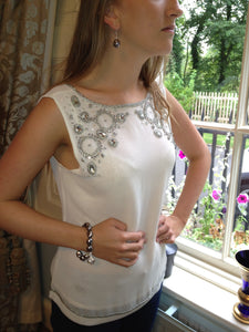 Rebecca Misshapen Pearl Earrings