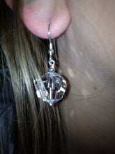 Load image into Gallery viewer, Flora Swarovski® Faceted Crystal Earrings
