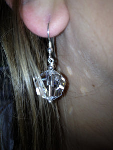 Flora Swarovski® Faceted Crystal Earrings