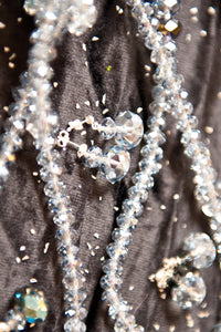 Freya Shimmering and Glistening Glass Stone Earrings